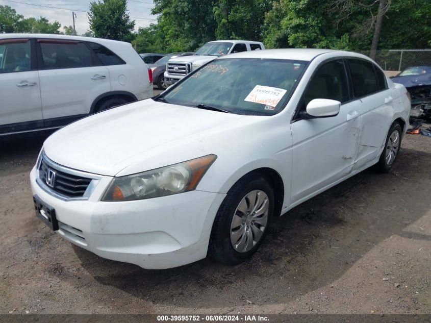 2010 Honda Accord 2.4 Lx VIN: 1HGCP2F36AA181205 Lot: 39595752