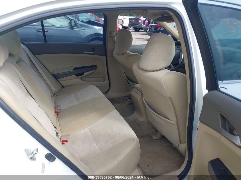 2010 Honda Accord 2.4 Lx VIN: 1HGCP2F36AA181205 Lot: 39595752