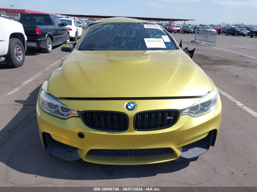 2015 BMW M4 VIN: WBS3U9C50FP967682 Lot: 39595786