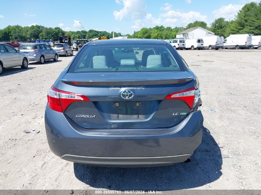 2015 TOYOTA COROLLA ECO/ECO PLUS/ECO PREMIUM - 2T1BPRHE3FC289317