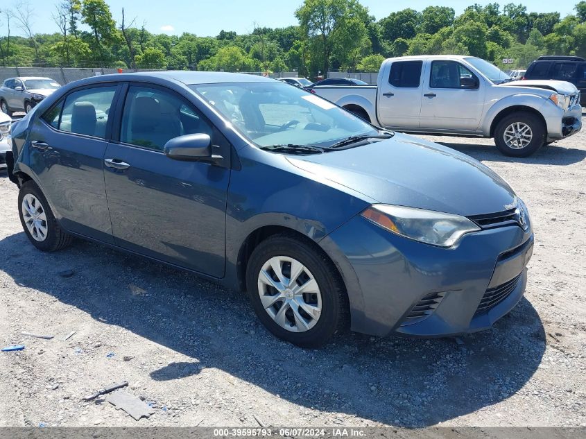 2015 TOYOTA COROLLA ECO/ECO PLUS/ECO PREMIUM - 2T1BPRHE3FC289317