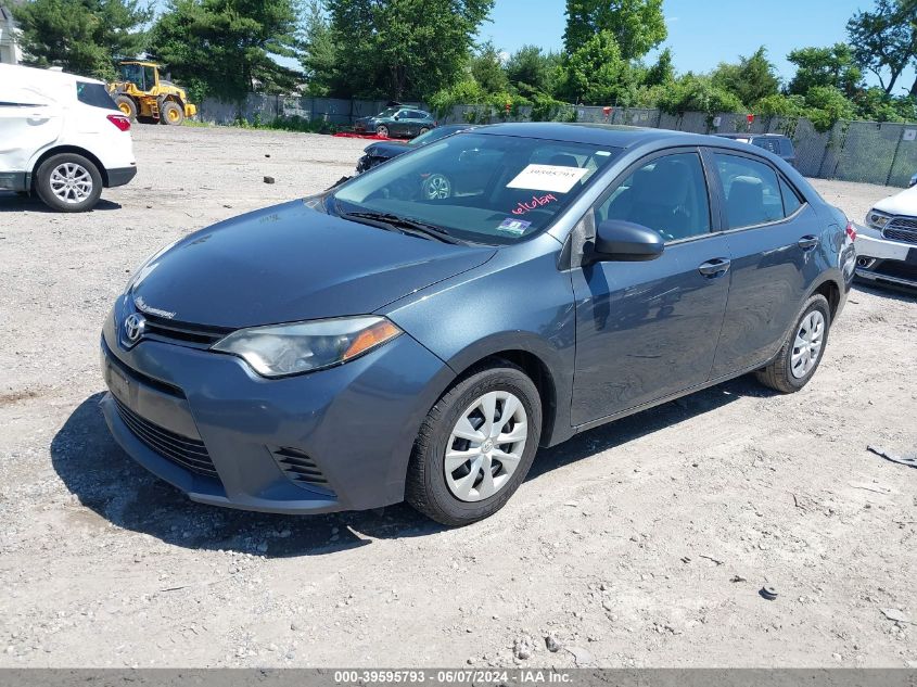 2015 TOYOTA COROLLA ECO/ECO PLUS/ECO PREMIUM - 2T1BPRHE3FC289317