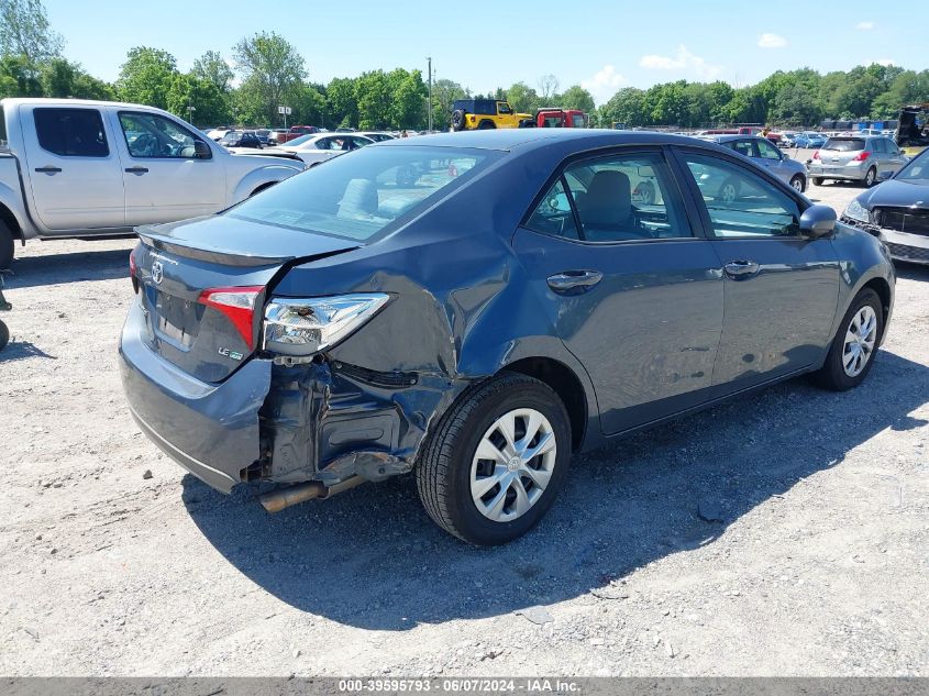 2015 Toyota Corolla Le Eco VIN: 2T1BPRHE3FC289317 Lot: 39595793