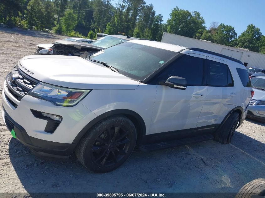 2018 Ford Explorer Xlt VIN: 1FM5K7D89JGA02293 Lot: 39595795