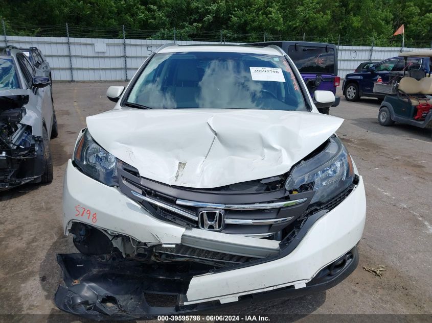 2014 Honda Cr-V Ex-L VIN: 5J6RM4H77EL107602 Lot: 39595798