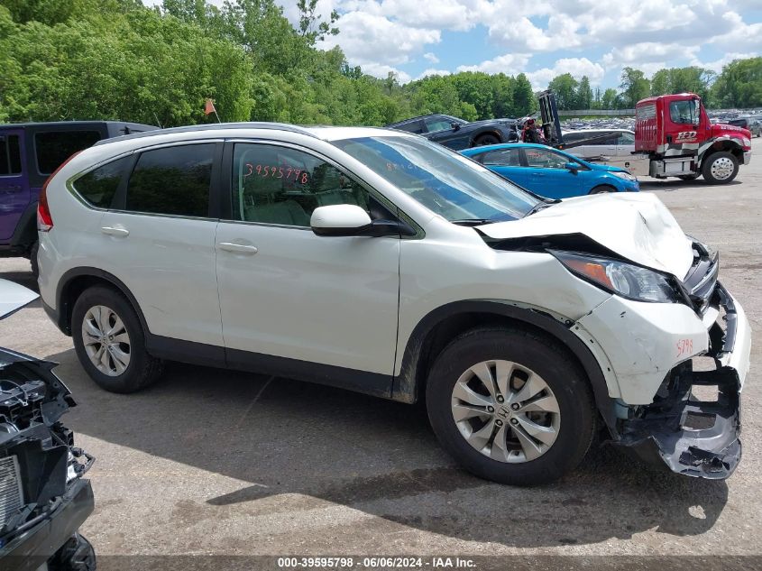 2014 Honda Cr-V Ex-L VIN: 5J6RM4H77EL107602 Lot: 39595798