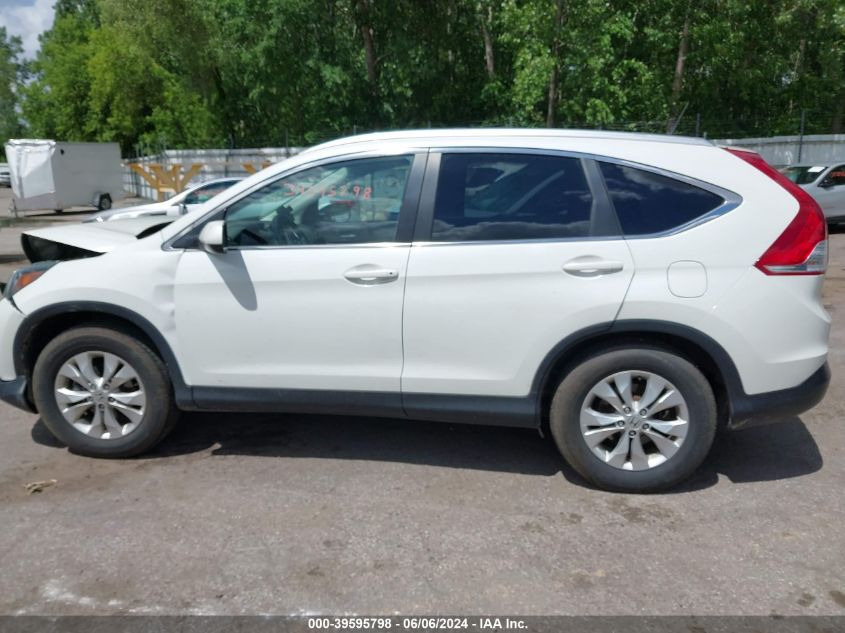 2014 Honda Cr-V Ex-L VIN: 5J6RM4H77EL107602 Lot: 39595798