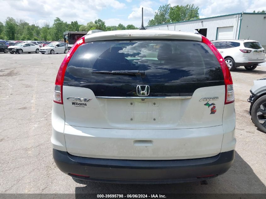 2014 Honda Cr-V Ex-L VIN: 5J6RM4H77EL107602 Lot: 39595798
