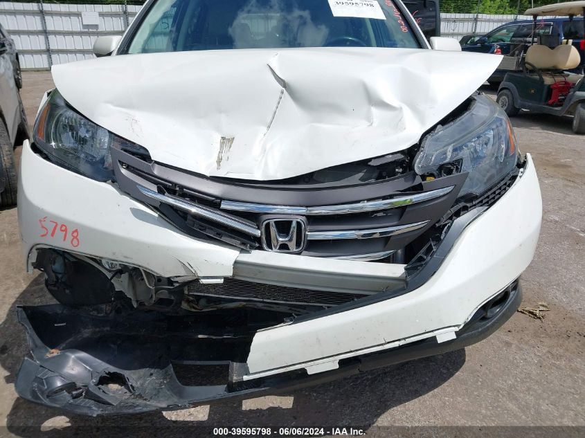 2014 Honda Cr-V Ex-L VIN: 5J6RM4H77EL107602 Lot: 39595798