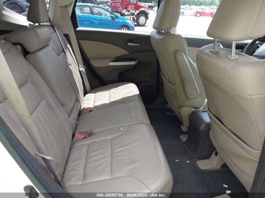 2014 Honda Cr-V Ex-L VIN: 5J6RM4H77EL107602 Lot: 39595798