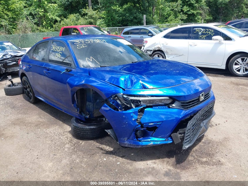 2022 HONDA CIVIC 2.0L I-4 DI, DOHC, V(VIN: 2HGFE2F52NH605085