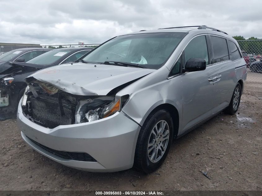 2013 Honda Odyssey Ex-L VIN: 5FNRL5H66DB023939 Lot: 39595803