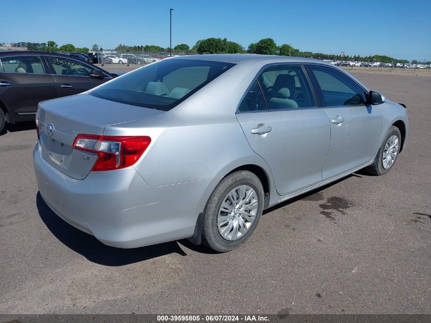 2012 Toyota Camry Le VIN: 4T4BF1FK6CR246216 Lot: 39595805