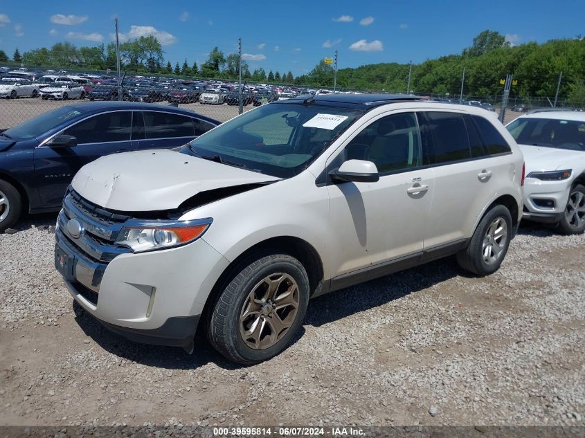 2012 Ford Edge Sel VIN: 2FMDK3JC0CBA55844 Lot: 39595814