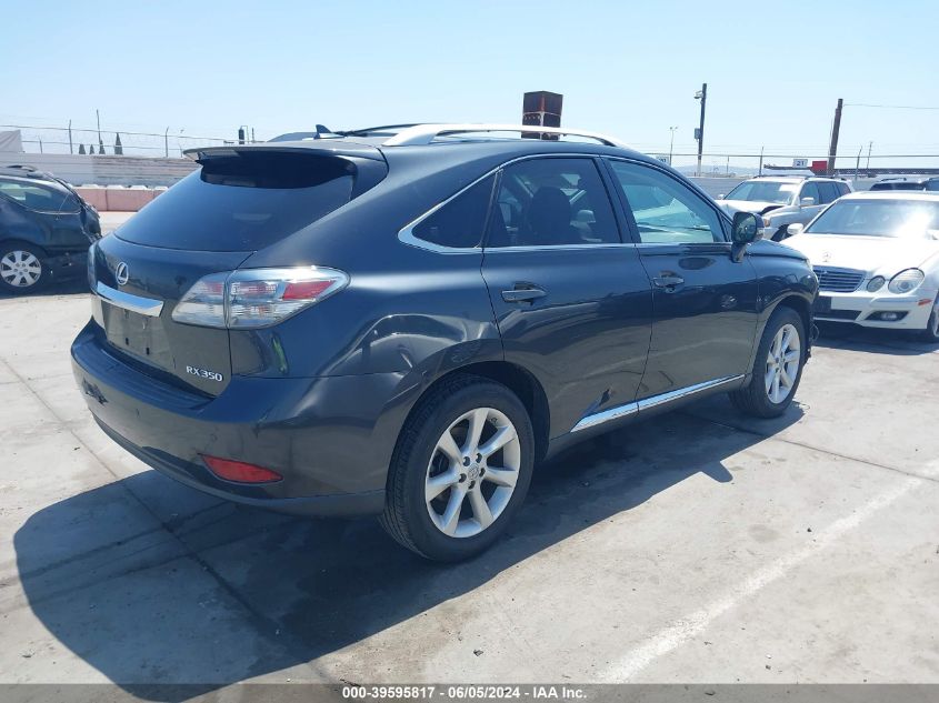 2011 Lexus Rx 350 VIN: JTJZK1BA5B2003171 Lot: 39595817