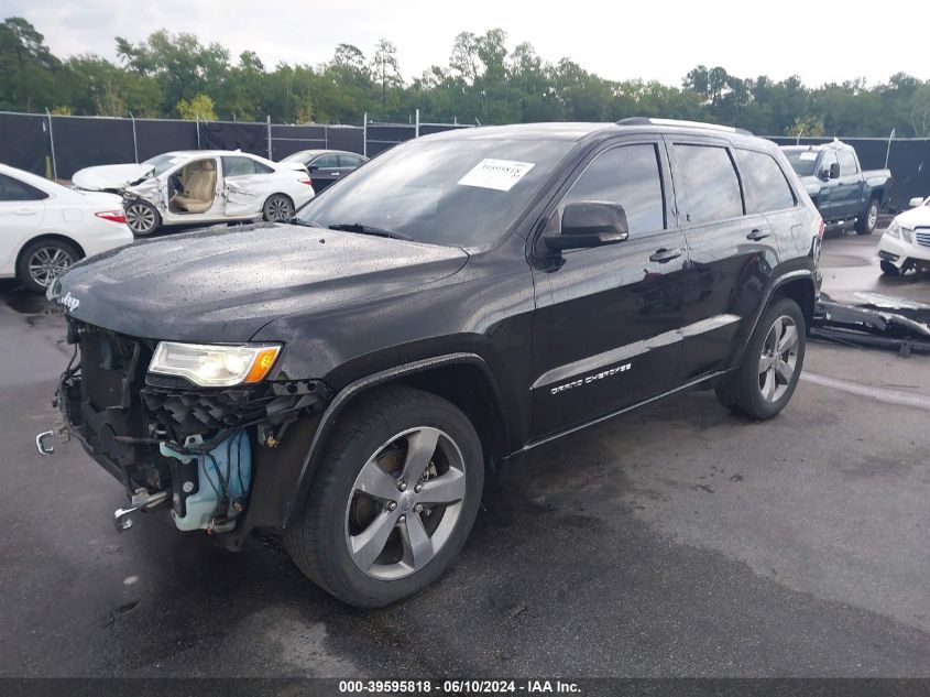 2014 Jeep Grand Cherokee Overland VIN: 1C4RJECG3EC452248 Lot: 39595818