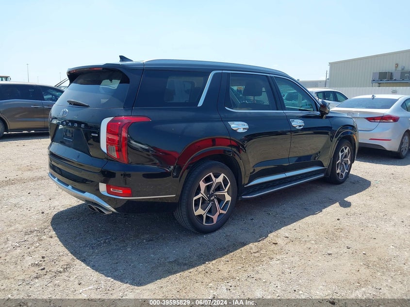 2021 Hyundai Palisade Calligraphy VIN: KM8R7DHE5MU202188 Lot: 39595829