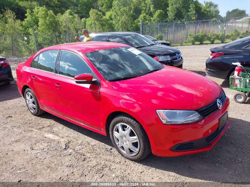 2014 Volkswagen Jetta 1.8T Se VIN: 3VWD17AJ6EM437131 Lot: 39595833