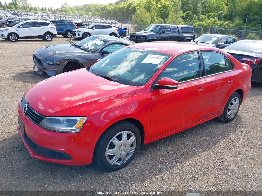 2014 Volkswagen Jetta 1.8T Se VIN: 3VWD17AJ6EM437131 Lot: 39595833