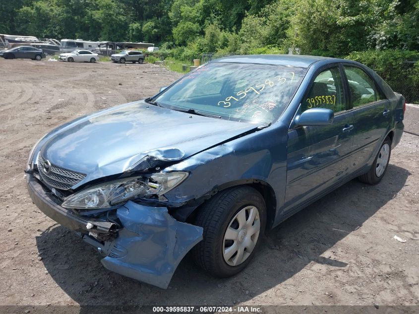 2003 Toyota Camry Le VIN: 4T1BE32K43U771841 Lot: 39595837