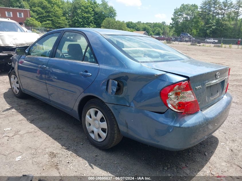 2003 Toyota Camry Le VIN: 4T1BE32K43U771841 Lot: 39595837