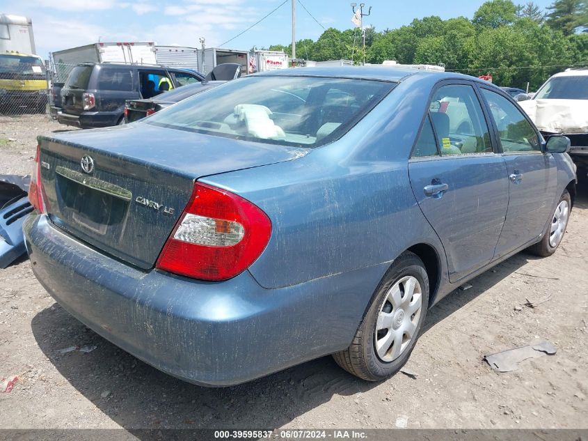 2003 Toyota Camry Le VIN: 4T1BE32K43U771841 Lot: 39595837