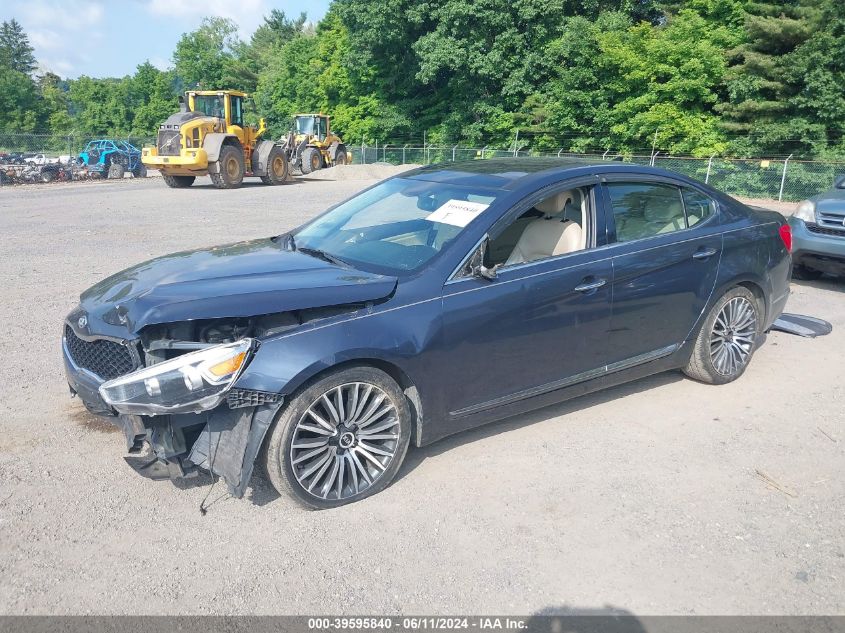 2014 Kia Cadenza Premium VIN: KNALN4D72E5138871 Lot: 39595840