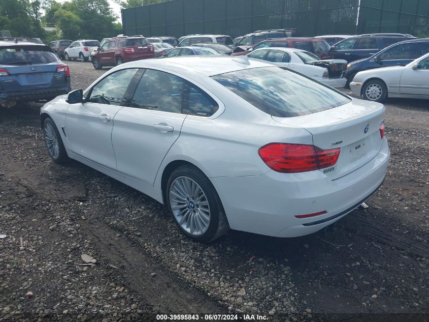 2016 BMW 428I Gran Coupe xDrive VIN: WBA4C9C59GG138154 Lot: 39595843