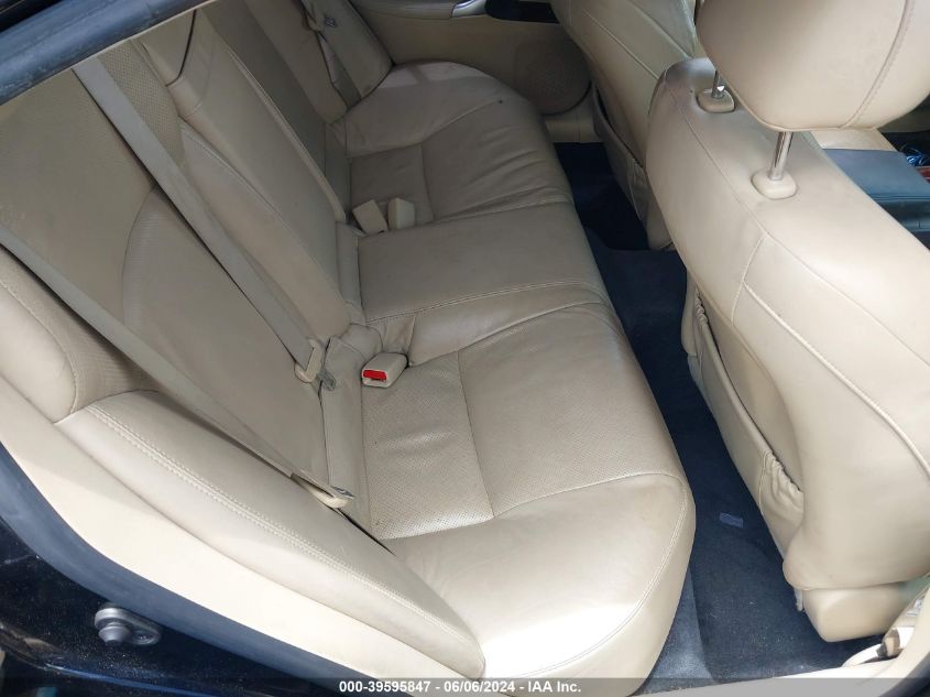 2008 Lexus Is 250 VIN: JTHBK262385083895 Lot: 39595847