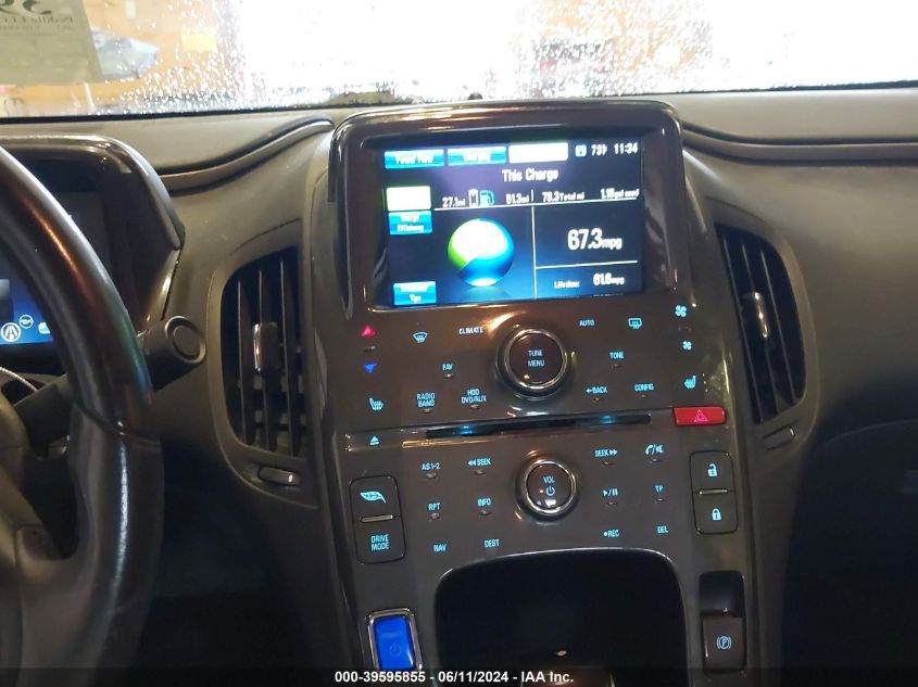 2011 Chevrolet Volt VIN: 1G1RD6E47BU102636 Lot: 39595855