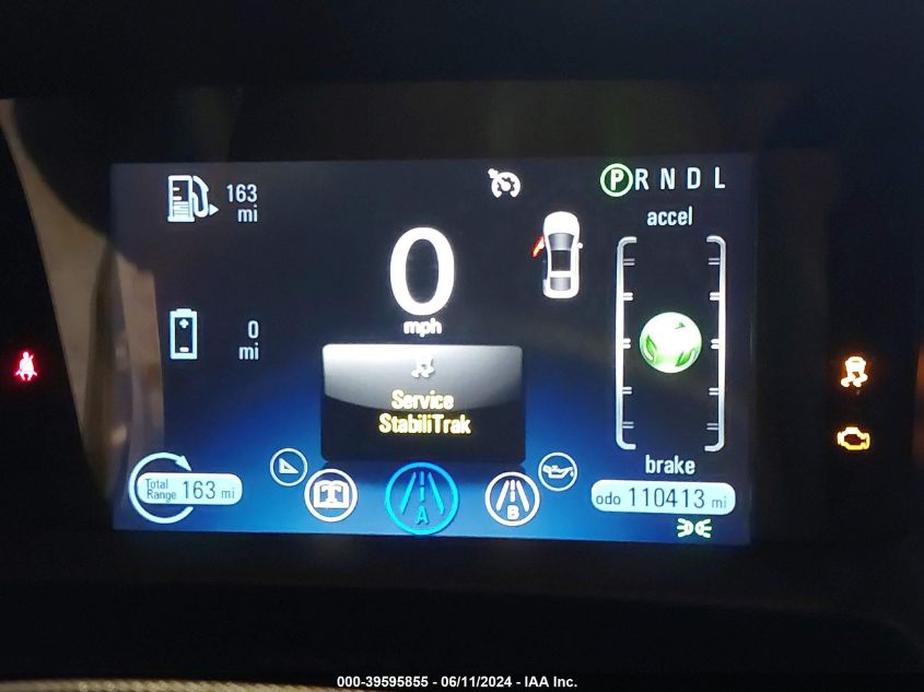 2011 Chevrolet Volt VIN: 1G1RD6E47BU102636 Lot: 39595855