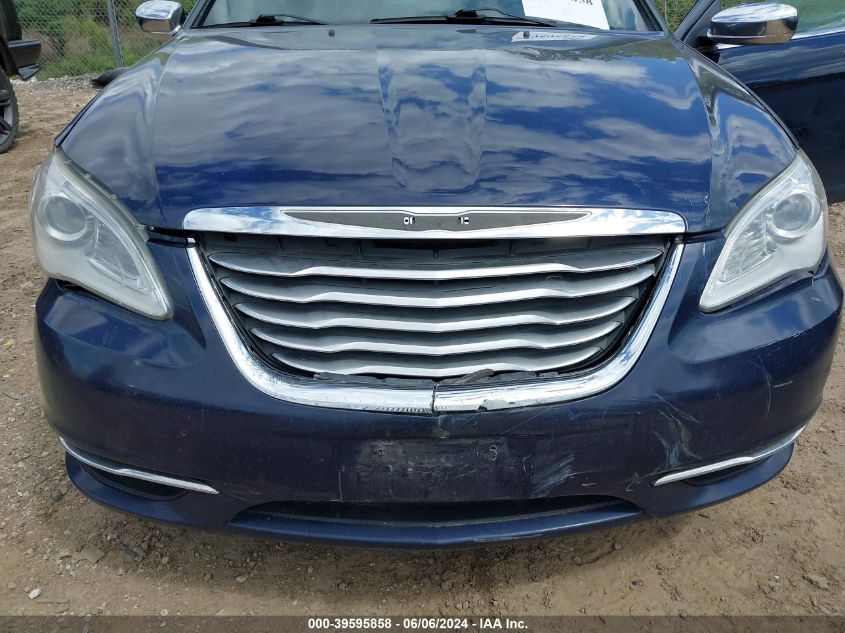 2013 Chrysler 200 Limited VIN: 1C3CCBCG5DN546573 Lot: 39595858