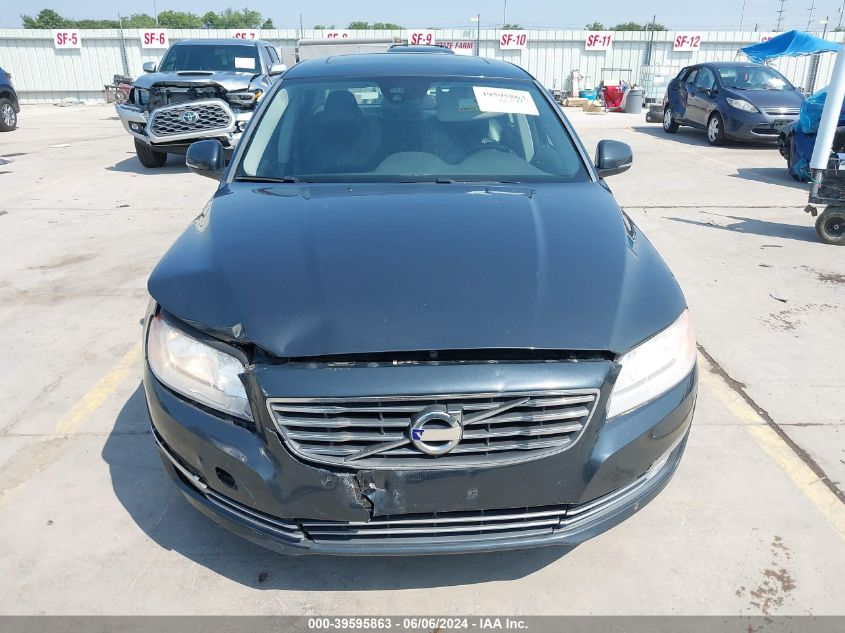 2014 Volvo S80 3.2/3.2 Platinum/3.2 Premier Plus VIN: YV1952AS6E1180892 Lot: 39595863