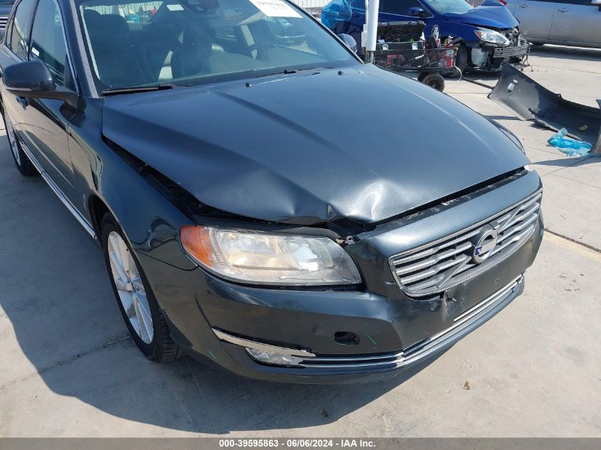 2014 Volvo S80 3.2/3.2 Platinum/3.2 Premier Plus VIN: YV1952AS6E1180892 Lot: 39595863