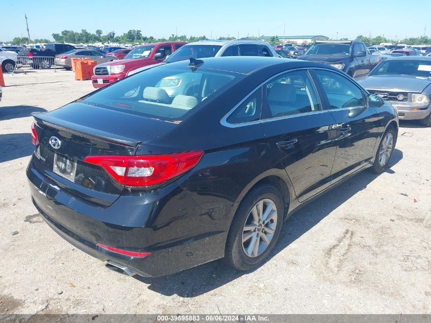 2015 HYUNDAI SONATA SE - 5NPE24AF4FH170657