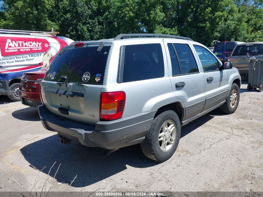 2004 Jeep Grand Cherokee Laredo VIN: 1J4GW48N44C402915 Lot: 39595888