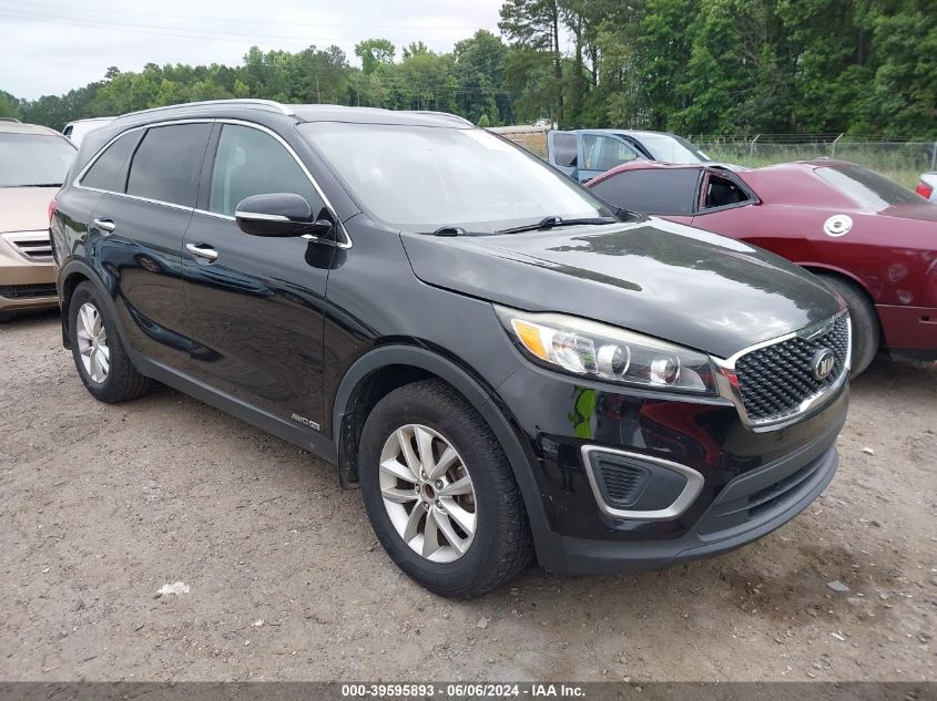 2016 Kia Sorento 3.3L Lx VIN: 5XYPGDA58GG169151 Lot: 39595893