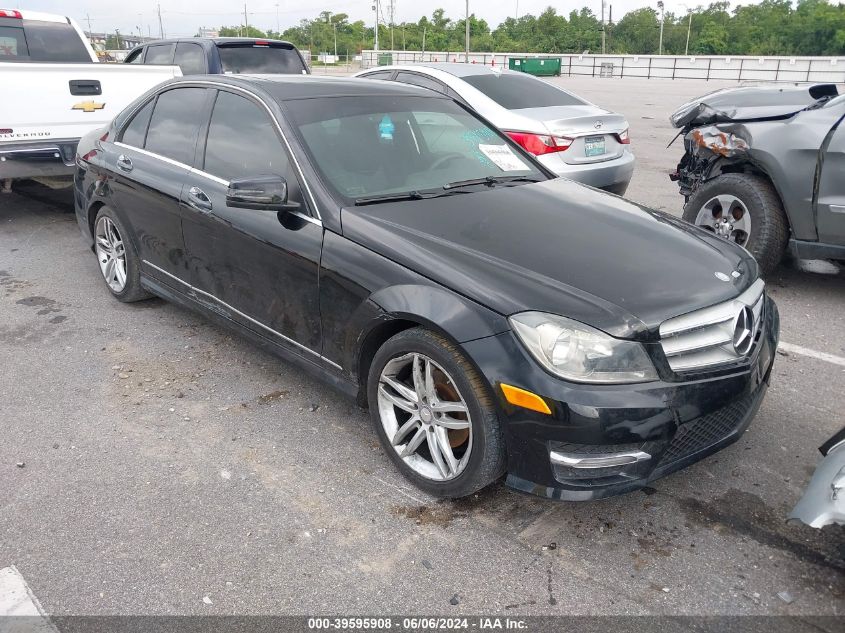 2013 Mercedes-Benz C 250 Luxury/Sport VIN: WDDGF4HB9DG095543 Lot: 39595908