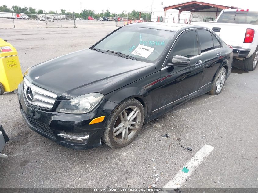 2013 Mercedes-Benz C 250 Luxury/Sport VIN: WDDGF4HB9DG095543 Lot: 39595908