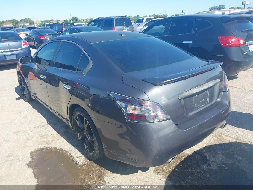 2012 Nissan Maxima S/Sv VIN: 1N4AA5AP9CC853953 Lot: 39595912