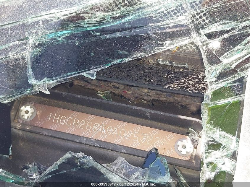 2009 Honda Accord 2.4 Ex-L VIN: 1HGCP26849A025722 Lot: 39595917