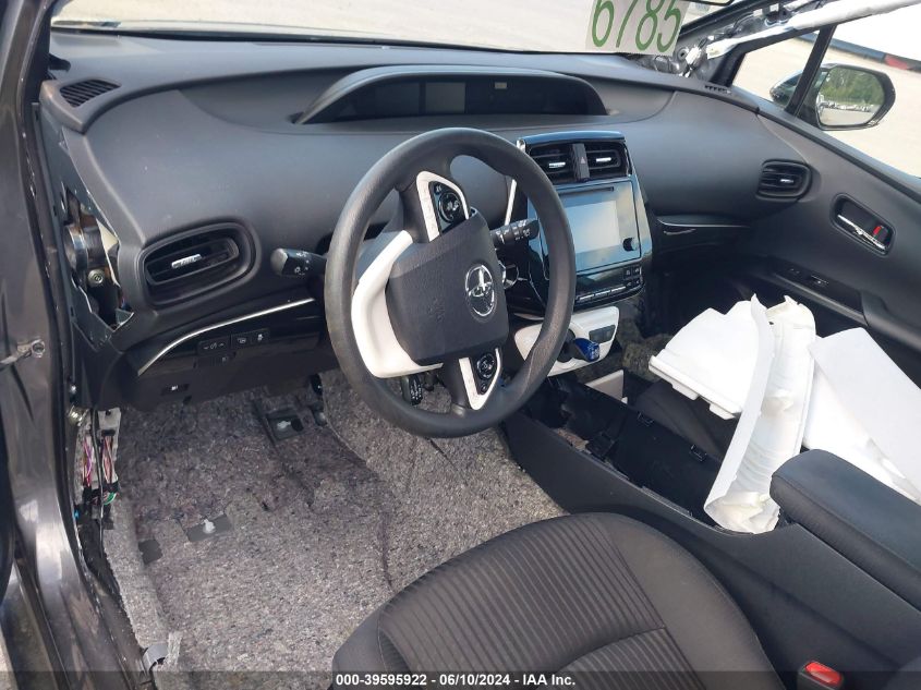 2018 Toyota Prius Two VIN: JTDKBRFU6J3603312 Lot: 39595922