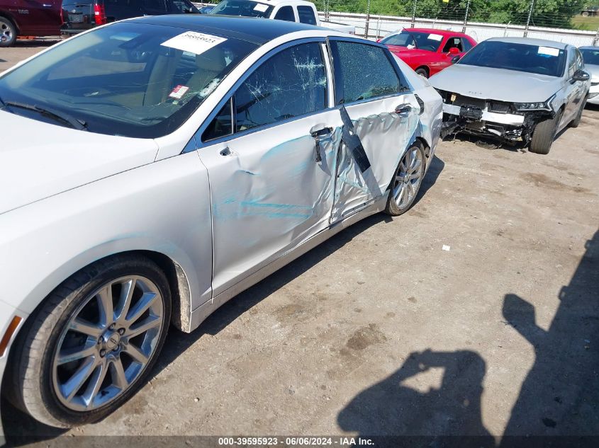 2015 Lincoln Mkz Hybrid VIN: 3LN6L2LUXFR614375 Lot: 39595923