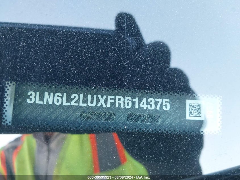 2015 Lincoln Mkz Hybrid VIN: 3LN6L2LUXFR614375 Lot: 39595923