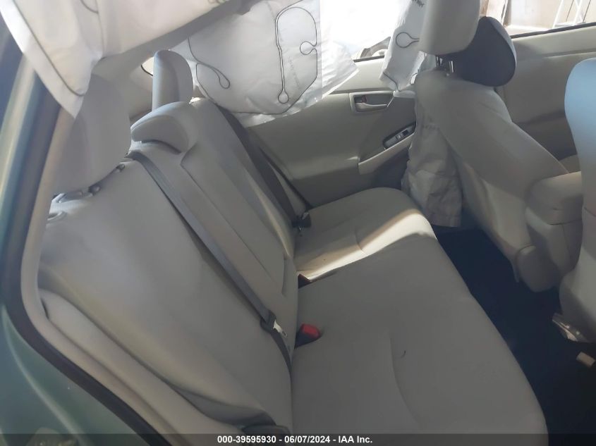 2014 Toyota Prius Two VIN: JTDKN3DU4E1836775 Lot: 39595930