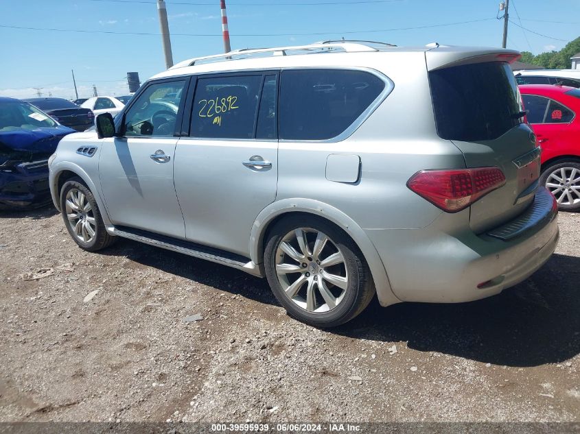 2011 Infiniti Qx56 VIN: JN8AZ2NE1B9007147 Lot: 39595939