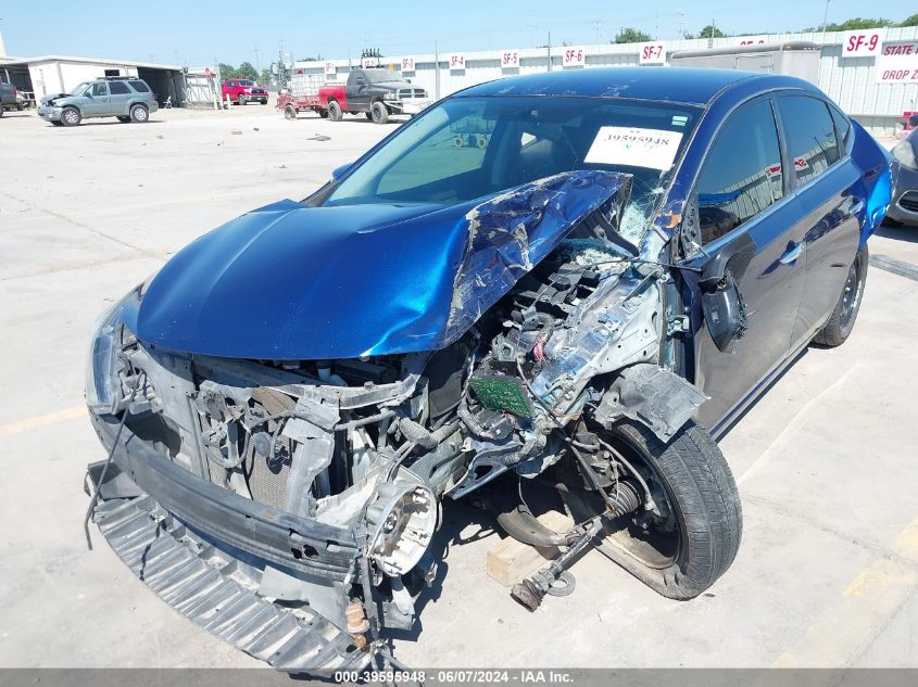 2016 Nissan Sentra S VIN: 3N1AB7AP7GY254505 Lot: 39595948