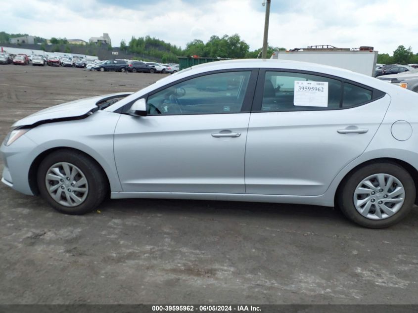 2019 Hyundai Elantra Se VIN: KMHD74LF4KU833036 Lot: 39595962