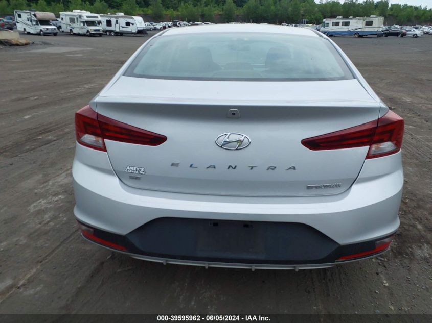 2019 Hyundai Elantra Se VIN: KMHD74LF4KU833036 Lot: 39595962