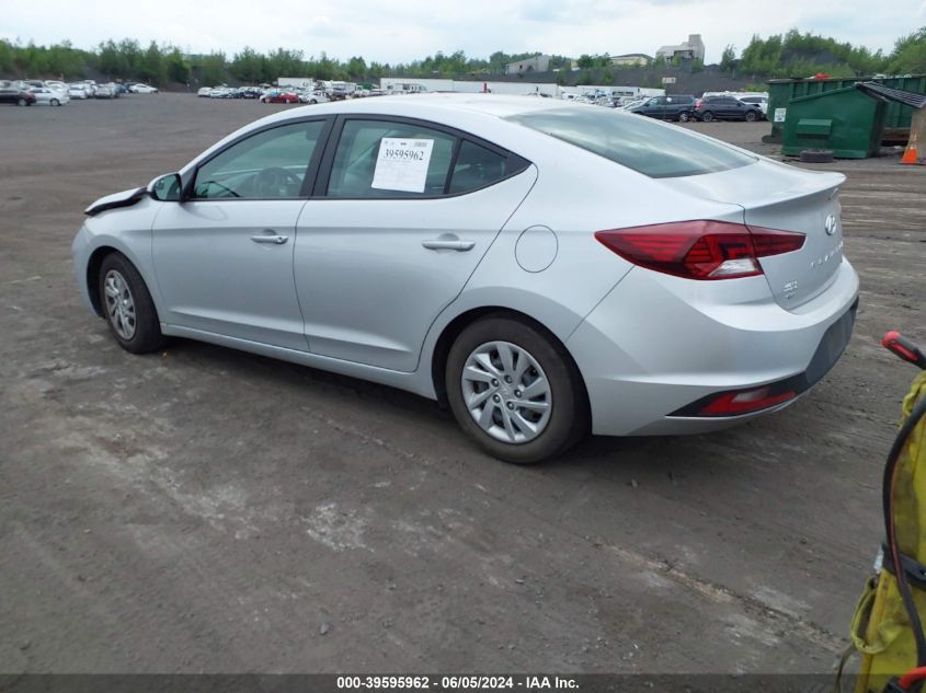 2019 Hyundai Elantra Se VIN: KMHD74LF4KU833036 Lot: 39595962